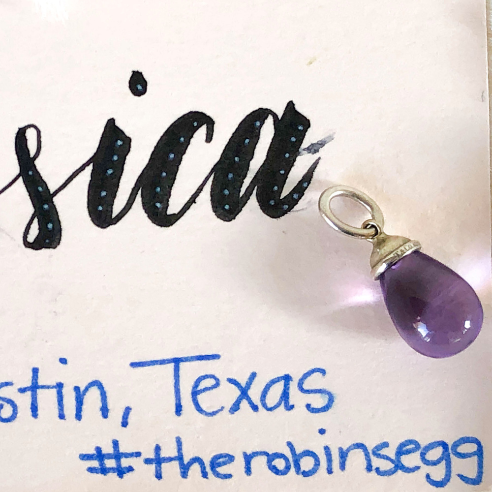 Tiffany Amethyst Pendant